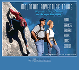 mountain adventure tour web template