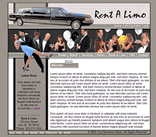 limousine  web template
