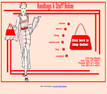 handbags purse fashion shopping  web template
