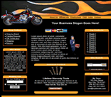 motorcycle web template