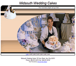 wedding cakes web template