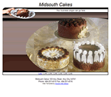 cakes web template