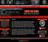 Car Stereo Web Template
