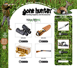 hunting store web template