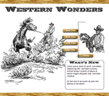 western ranch web template