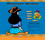 cowgirl web template