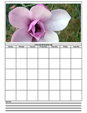 southern magnolia calendar templates