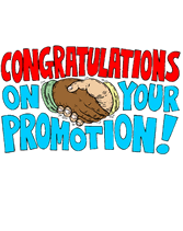 Printable congratulations on promotion Greeting Cards