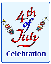 4th of july celebration party invitations