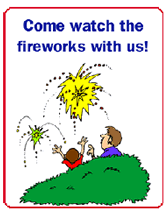 printable fireworks party invitations