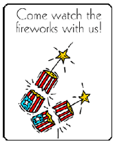 printable fireworks party invitations