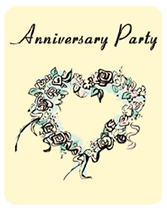 printable anniversary party invites
