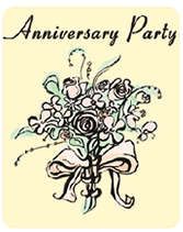 Anniversary Party  Free Printable Invitations Templates