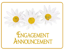 printable Southern engagement announcement cards