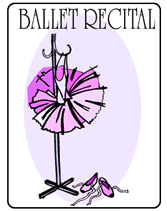 free printable ballet invitations
