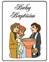 Baby Baptism Invitation Template