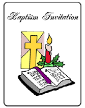 Printable Baptism Invitations