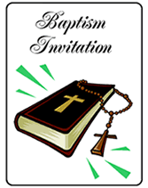 Printable Baptism Invitations