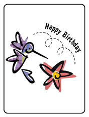 happy birthday greetings to print