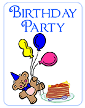 birthday party templates