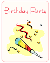 birthday invitations