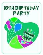 sweet sixteen birthday party invitations