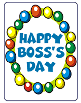 Free Happy Boss S Day Printable Greetings Cards