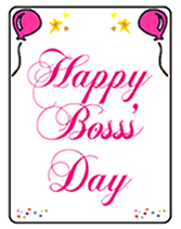 free printable happy boss's day greeting card boss man