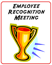 Free Employee Recognition Meeting Invitations