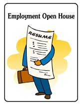 Free Employment Open House Invitations