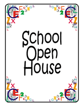 Free School Open House Invitations
