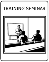 Blank Training Seminar Invitations
