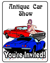 free antique car show invitations