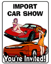 free import car show invitations