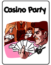 casino party invitations