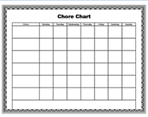 free fancy chore charts for download
