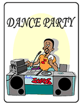 free dance party invites