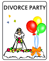 divorce party invitations