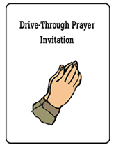 drive through prayer invitations