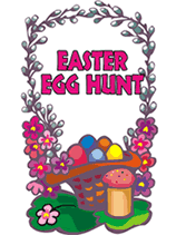 easter egg hunt party invitations