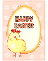 happy eeaster greeting card