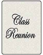 basic class reunion party invitations