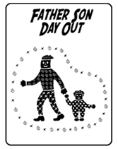free printable father son day out invitations