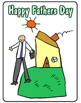 fathers day greeting card