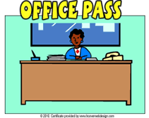 free office pass template to print