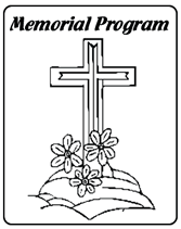 free funeral memorial program