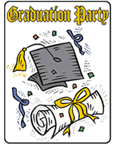 free printable graduation party invitation