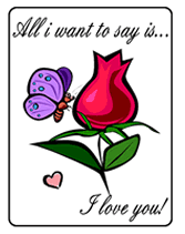 printable all i want to say is i love you greeting card