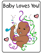 greeting cards from baby