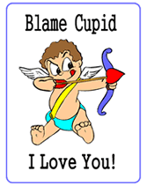blame cupid printable greeting card